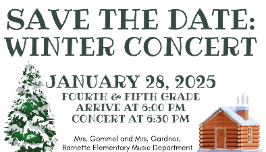  Barnette Winter Concert